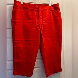 St. John’s Bay capris, size 18, NWOT